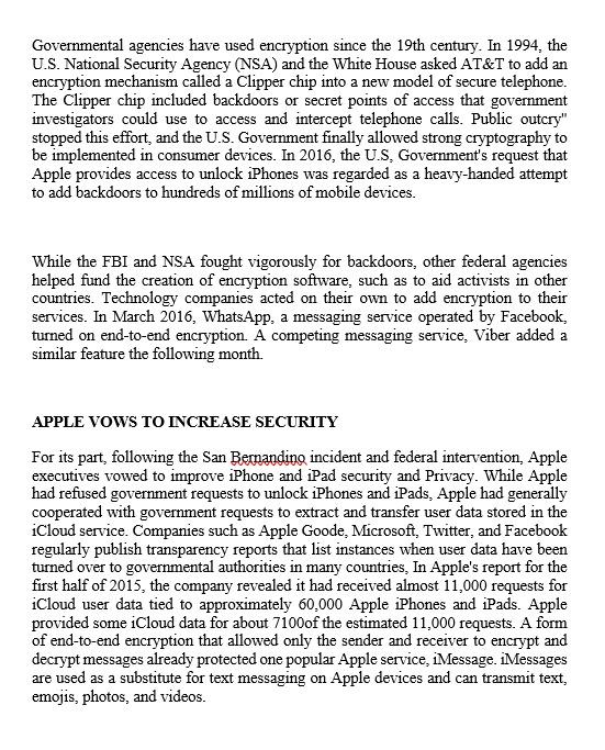 Solved Unlocking the Secrets of the Apple iPhone in the Name | Chegg.com