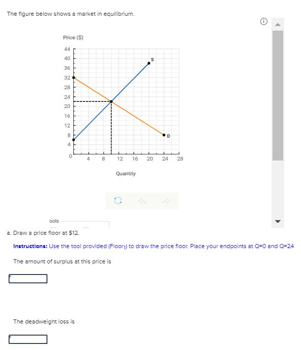A tax on sellers: Multiple Choice cause equilibrium | Chegg.com