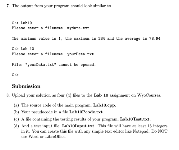Purpose We will use this lab to get some practice | Chegg.com