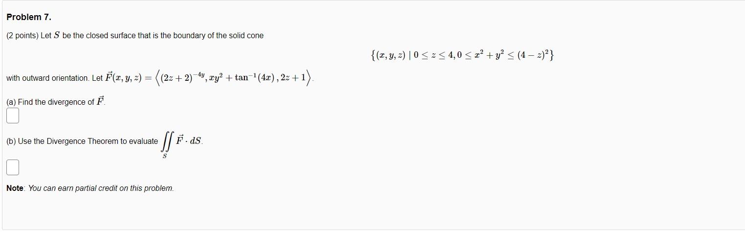 Solved Problem 7. (2 points) Let S be the closed surface | Chegg.com