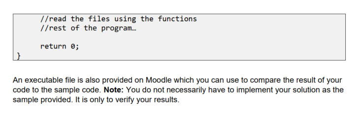 Solved IN C++ LANGUAGE. Please read the question and need | Chegg.com