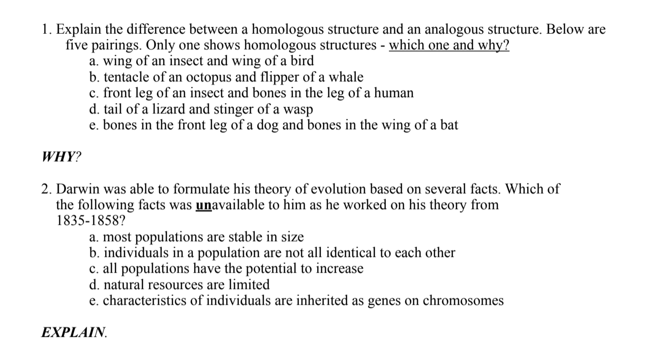 9.3: Evidence for Evolution - Biology LibreTexts, image size:1302x686