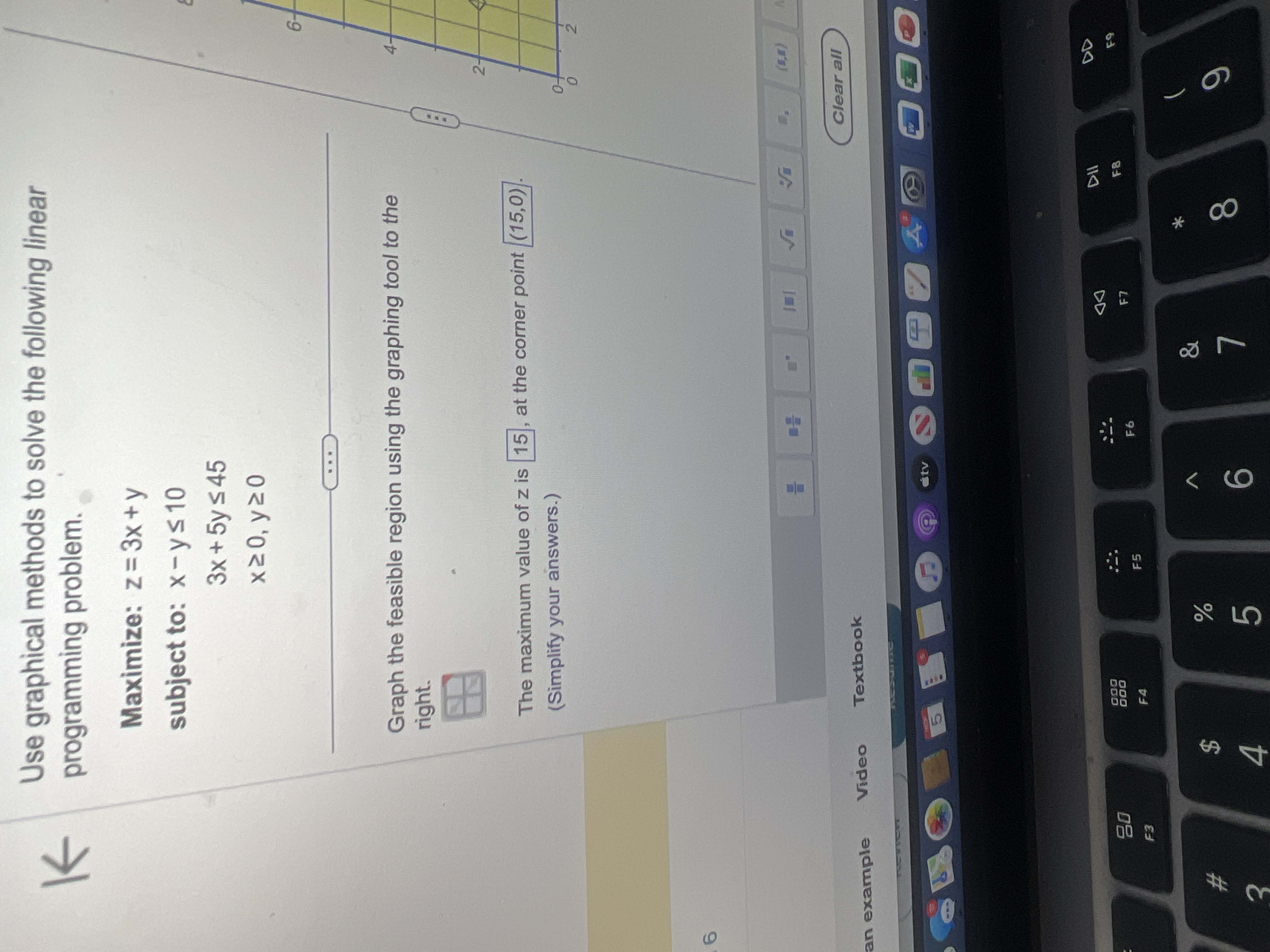 Solved Use graphical methods to solve the following linear | Chegg.com