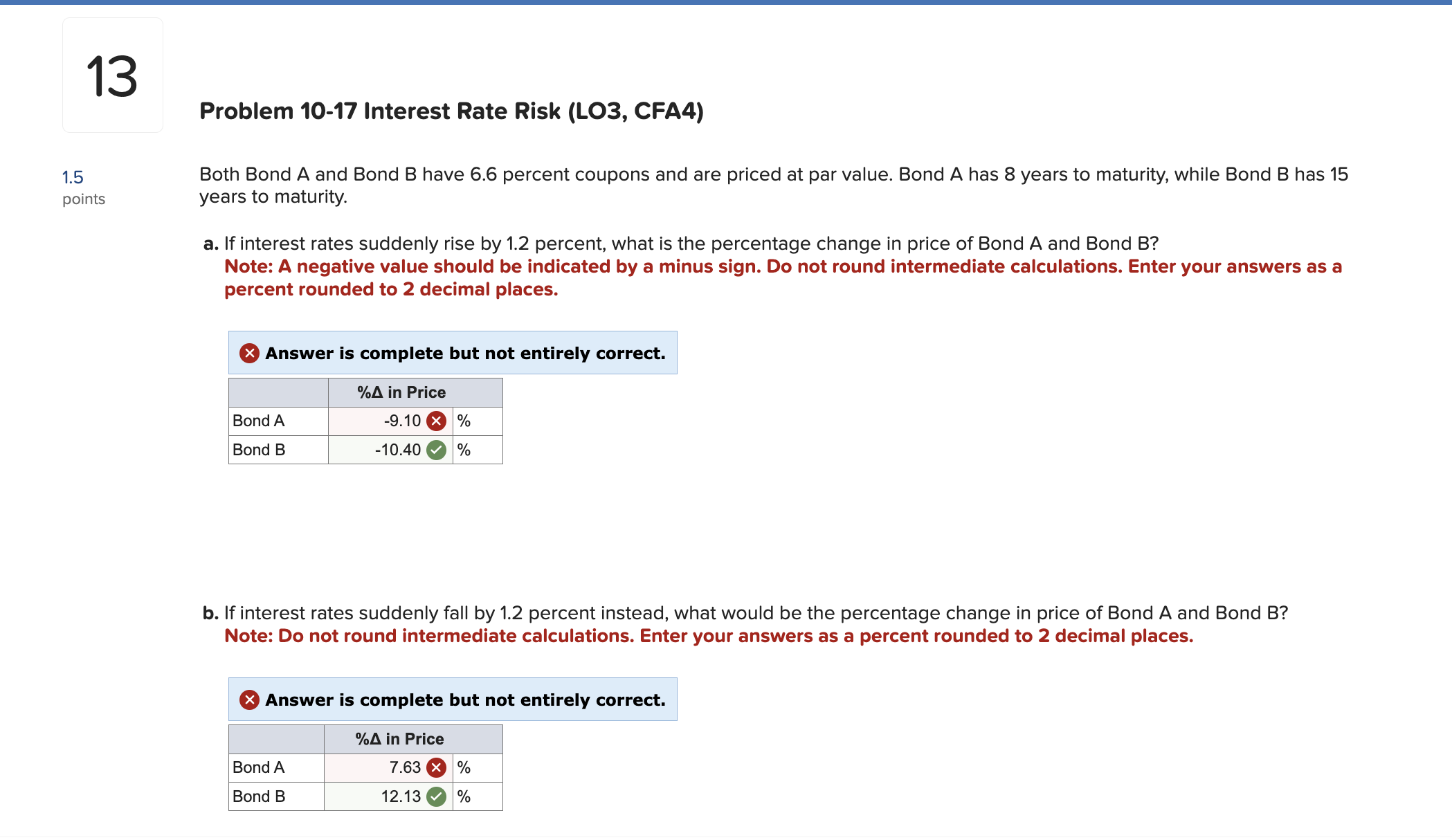 Solved Both Bond A And Bond B Have 6.6 Percent Coupons And | Chegg.com