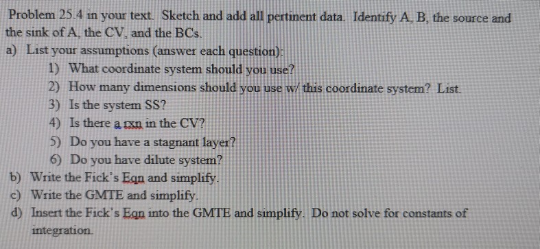 Solved Problem 254 in your text Sketch and add all pertinent | Chegg.com