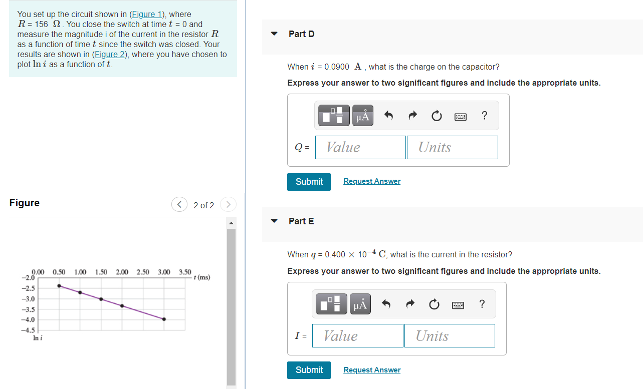 Solved You set up the circuit shown in (Figure 1), where R = | Chegg.com
