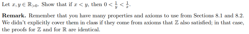 Solved Let x,y∈R>0. Show that if x | Chegg.com