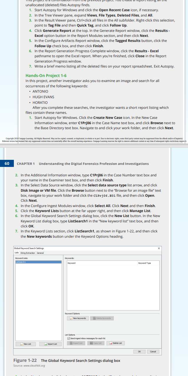 Digital Forensics Chapter 1 Assignment Assignment | Chegg.com