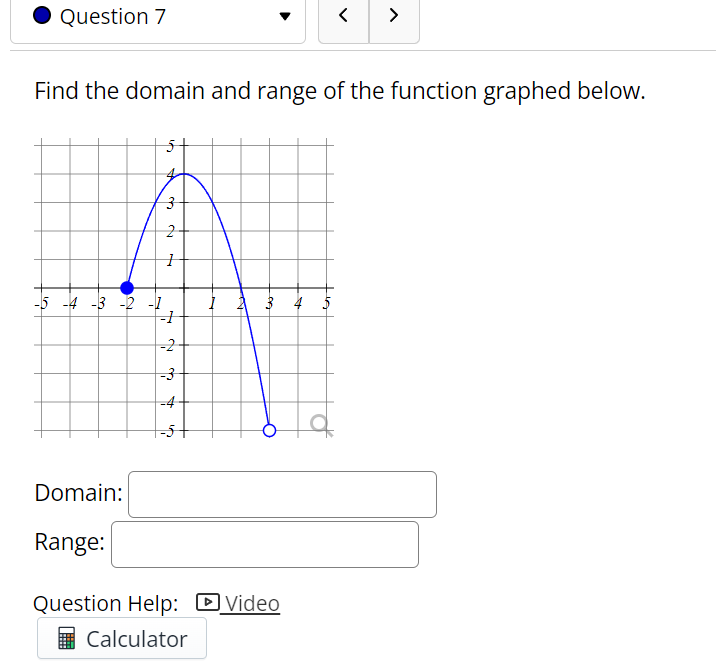 Domain calculator outlet