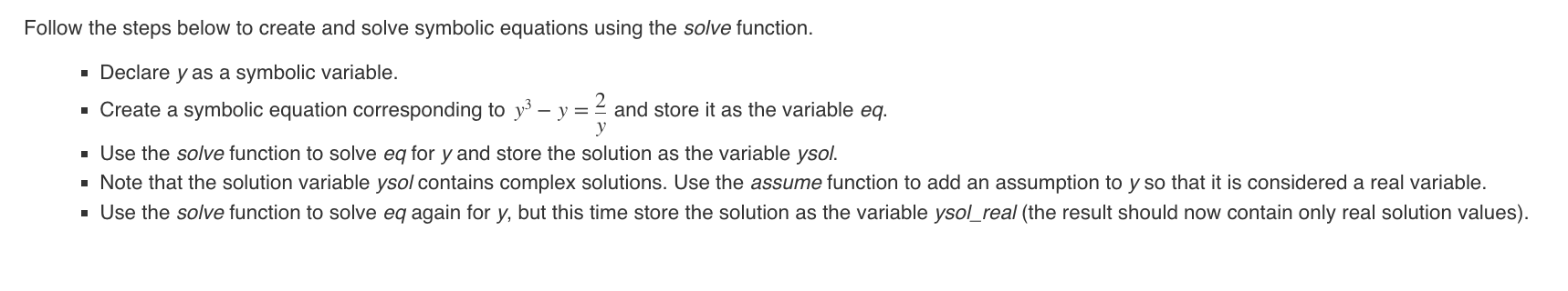 solved-follow-the-steps-below-to-create-and-solve-symbolic-chegg