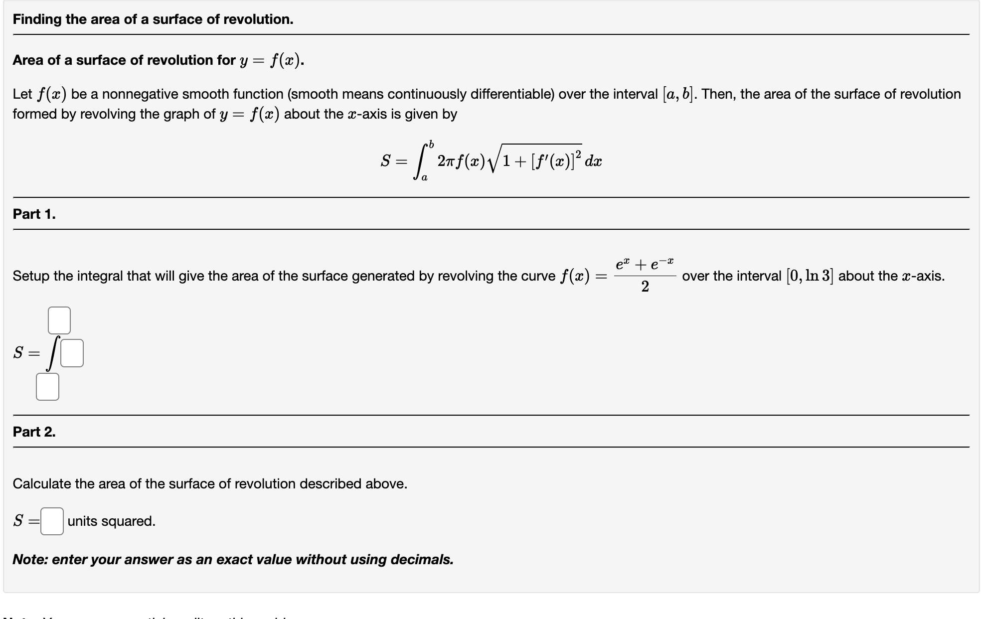 Solved Using both the washer and the shell method, determine | Chegg.com