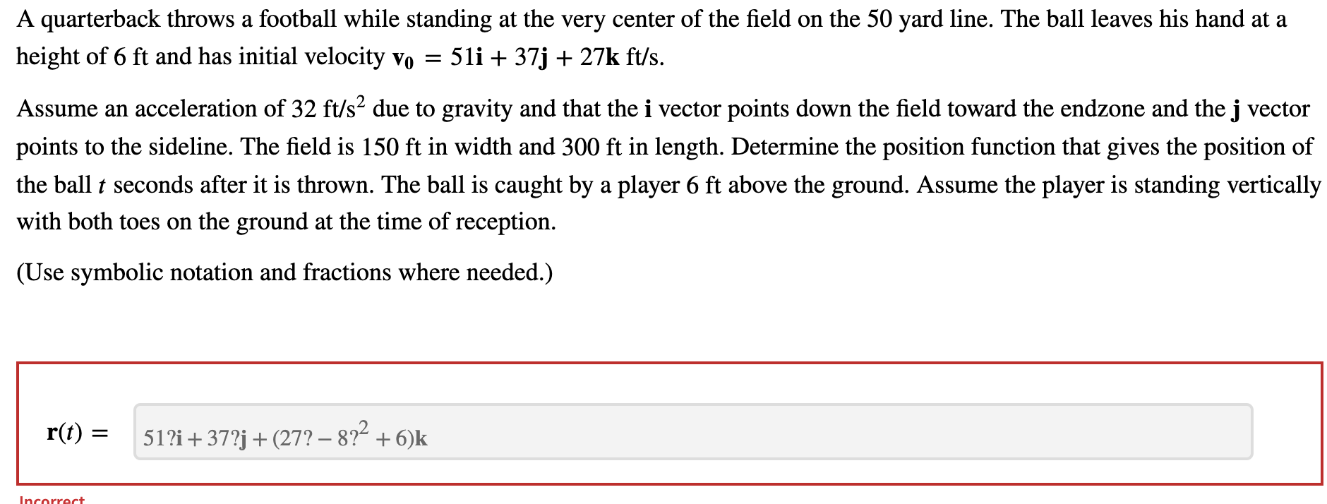 A quarterback throws a football while standing at the