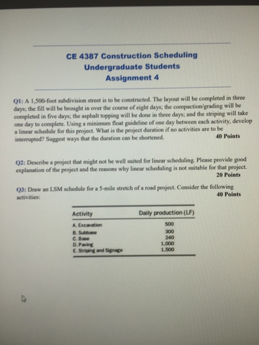 Solved I need question number 3 answered, i have alrady | Chegg.com