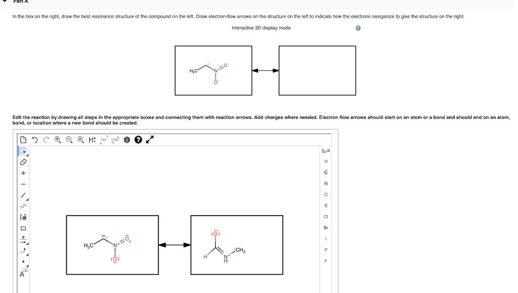 Solved In the box on the right, draw the best resonance