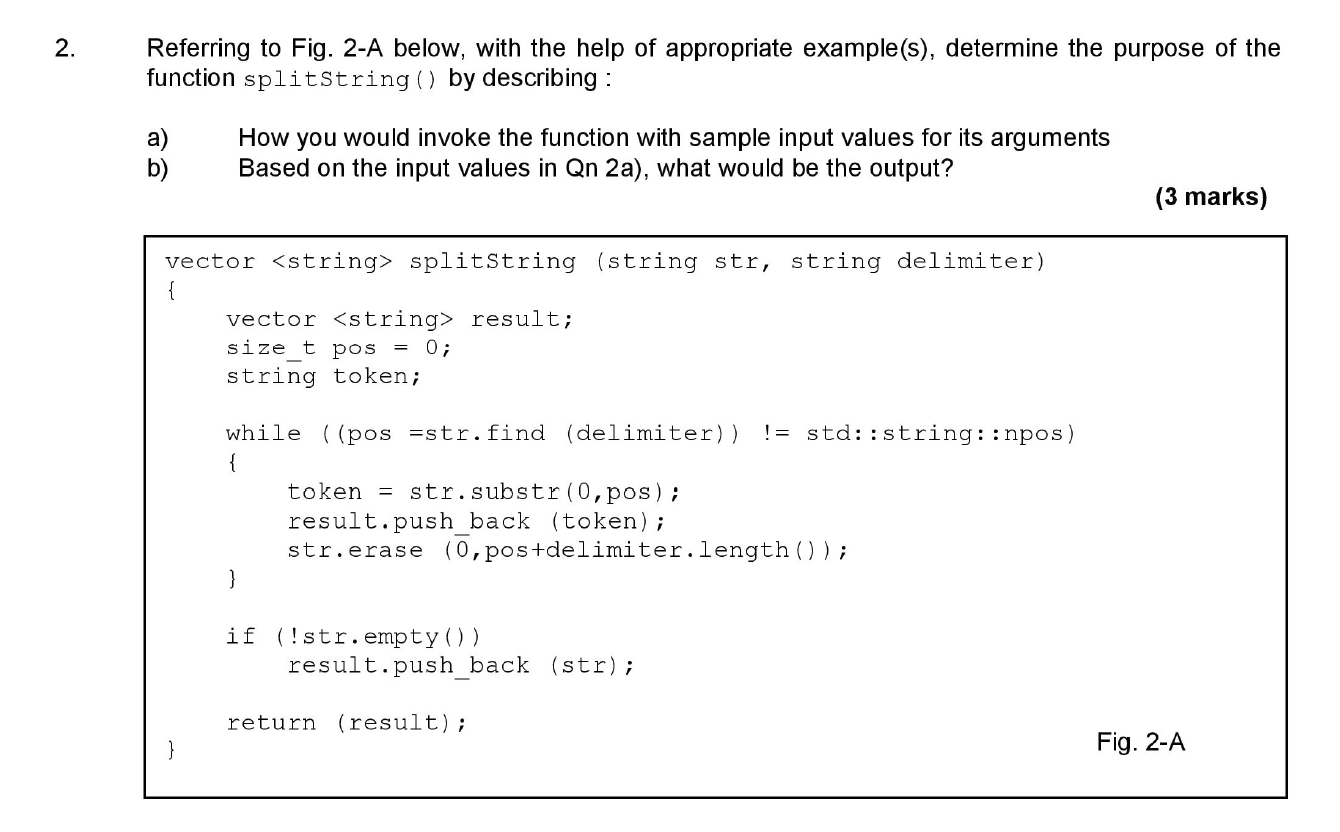 Solved Referring to Fig. 2-A below, with the help of | Chegg.com