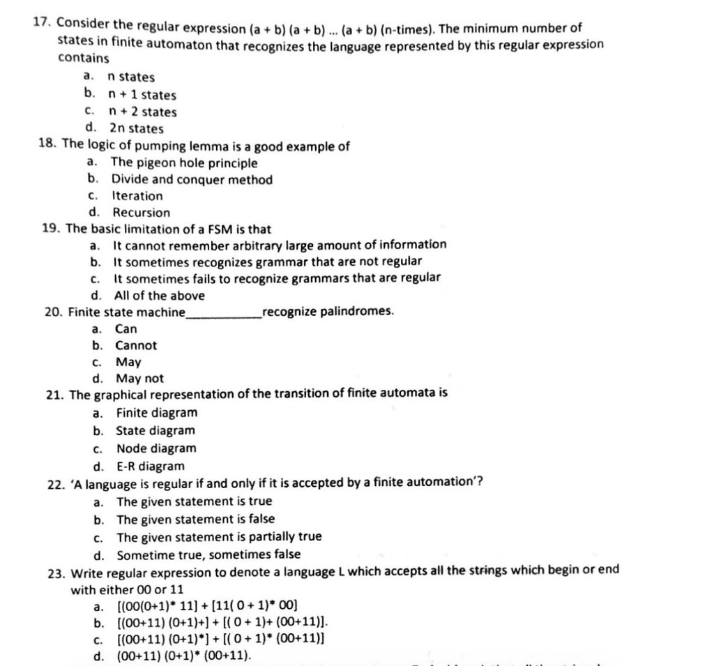 Regular Expression Questions Solved What are the correct answers for these questions | Chegg.com