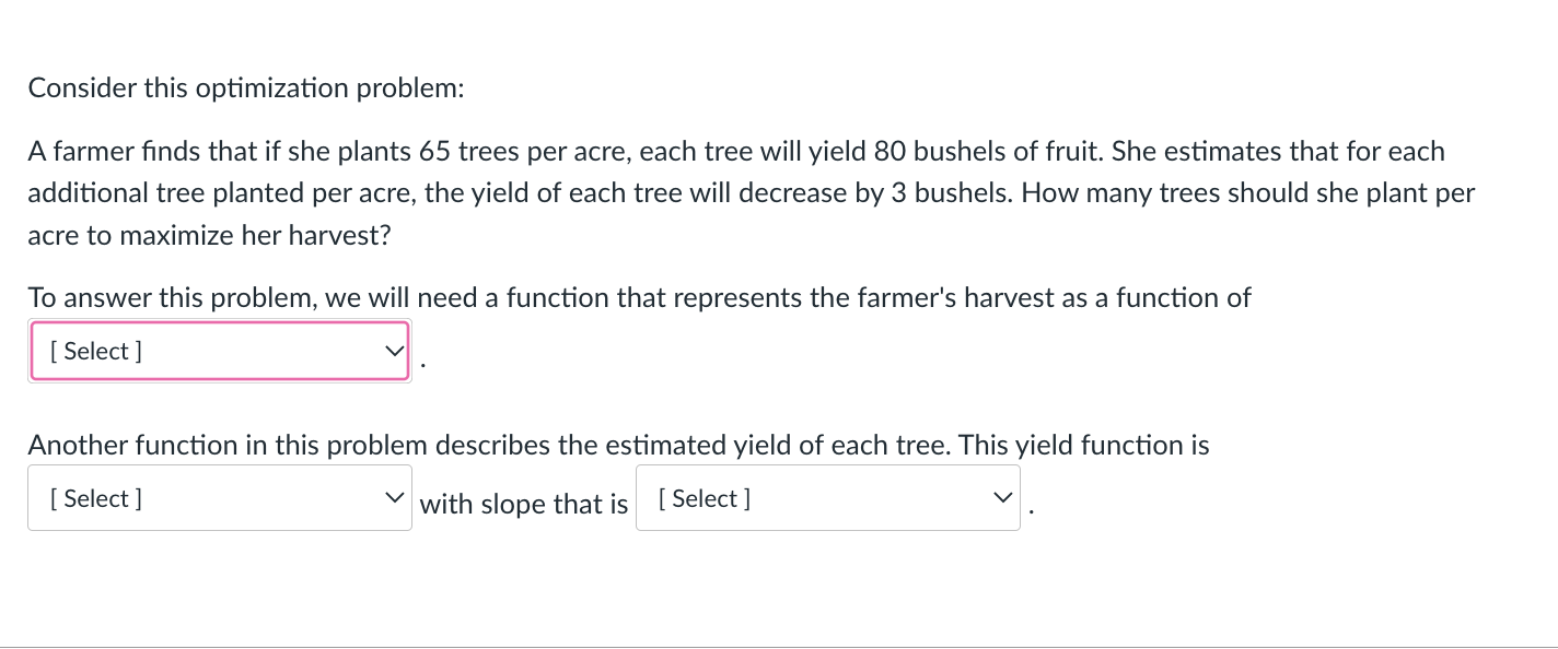 Solved Consider This Optimization Problem: A Farmer Finds | Chegg.com