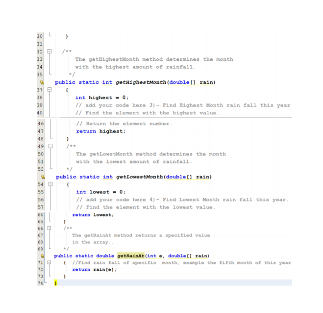 solved-the-following-program-find-statistic-of-rain-fall-on-chegg