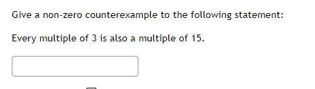 non zero multiple of 3 and 4