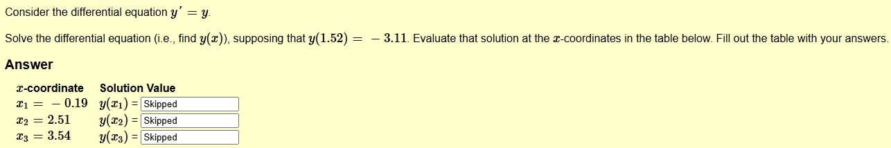 Solved Consider the differential equation | Chegg.com