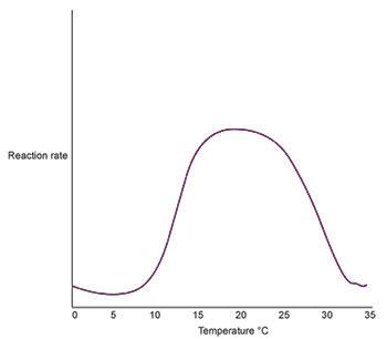 Solved The graph above shows the progress of an | Chegg.com