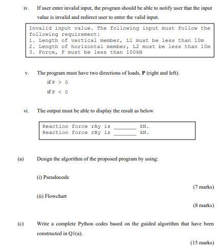 Solved Q1 As An Engineer, You Are Required To Develop A | Chegg.com