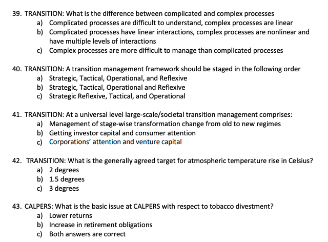 [Solved]: 39. TRANSITION: What Is The Difference Between C