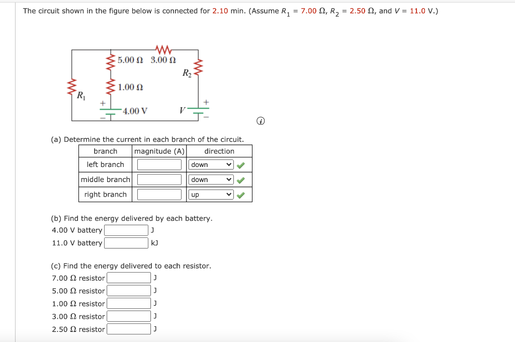 Solved The circuit shown in the figure below is connected | Chegg.com