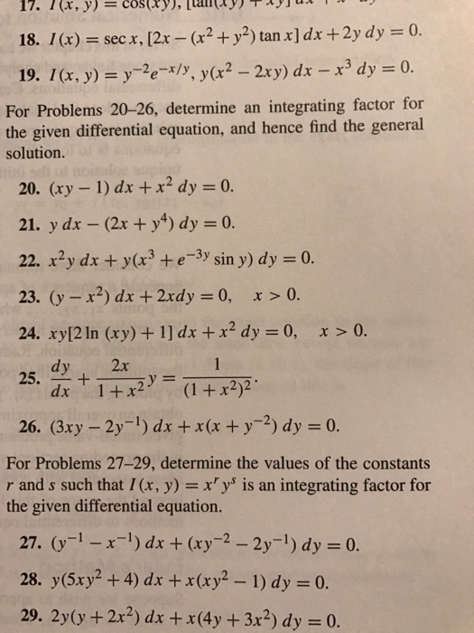 25 ++ y^2dx (x^2 3xy 4y^2)dy=0 264244Y^2dx+(x^2+3xy+4y^2)dy=0