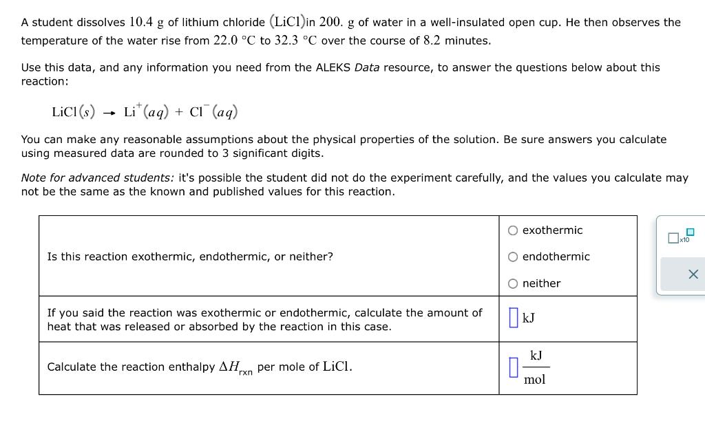 SOLUTION: Rea oes inorganicas - Studypool