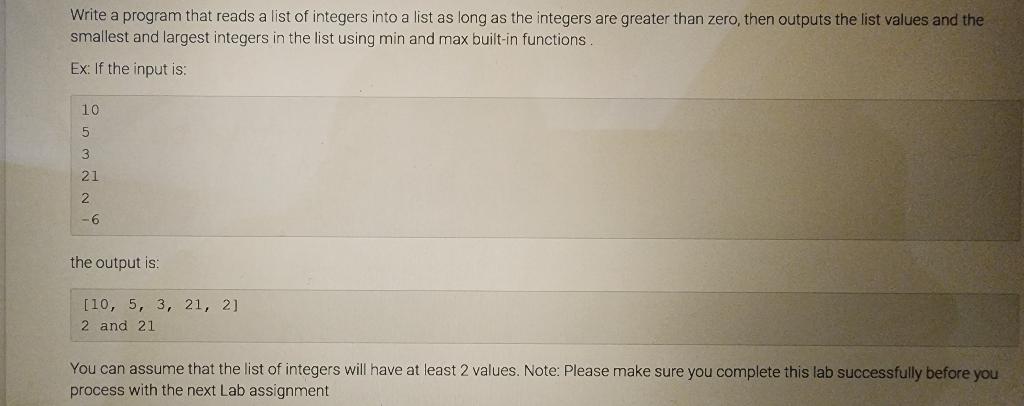 Solved Write a program that reads a list of integers into a | Chegg.com