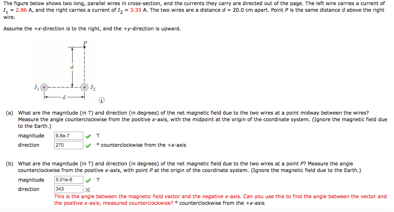 Solved The figure below shows two long, parallel wires in | Chegg.com