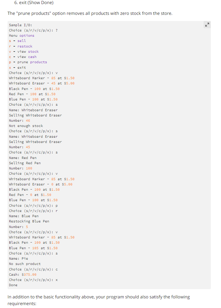 Python question Please provide the code in the | Chegg.com