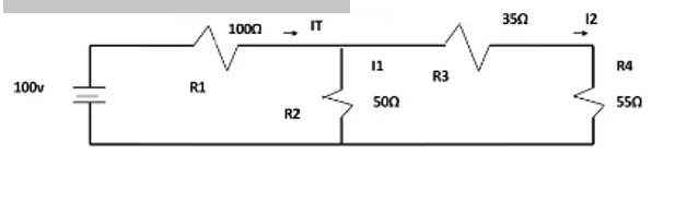 Solved Use the voltage divider and current divider method to | Chegg.com