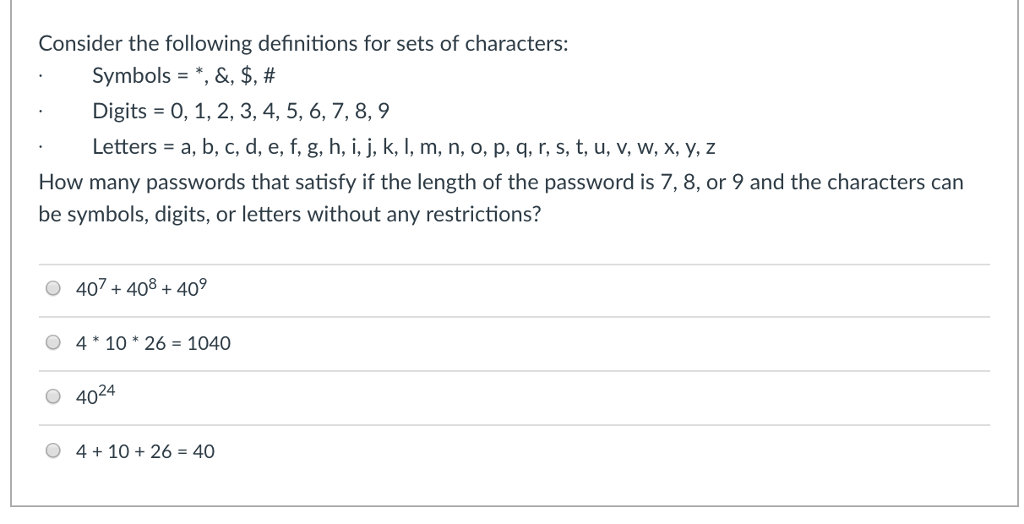 Solved A particular state's license plates have 7