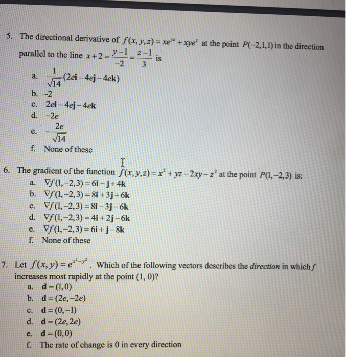 solved-5-the-directional-derivative-of-f-x-y-z-xe-xye-chegg