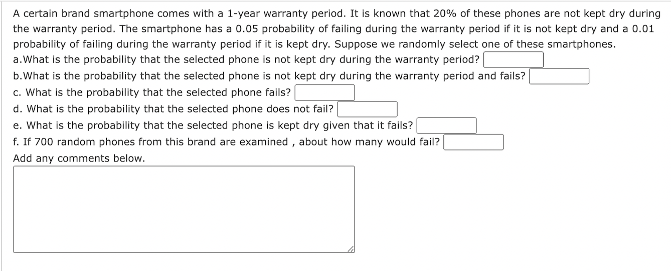 Solved A Certain Brand Smartphone Comes With A 1 Year Chegg Com   PhpgZUYGX