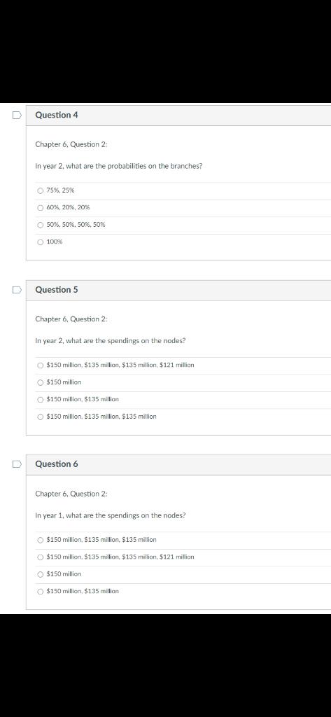 Chapter 6, Question 2: In Year 2, How Many Branches | Chegg.com