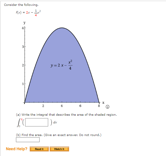 Solved Consider the following. f(x)=2x−41x2 (a) Write the | Chegg.com