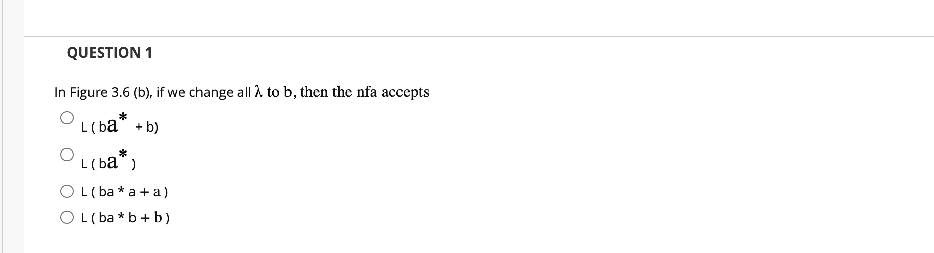 Solved QUESTION 1 In Figure 3.6 (b), if we change all 2 to | Chegg.com