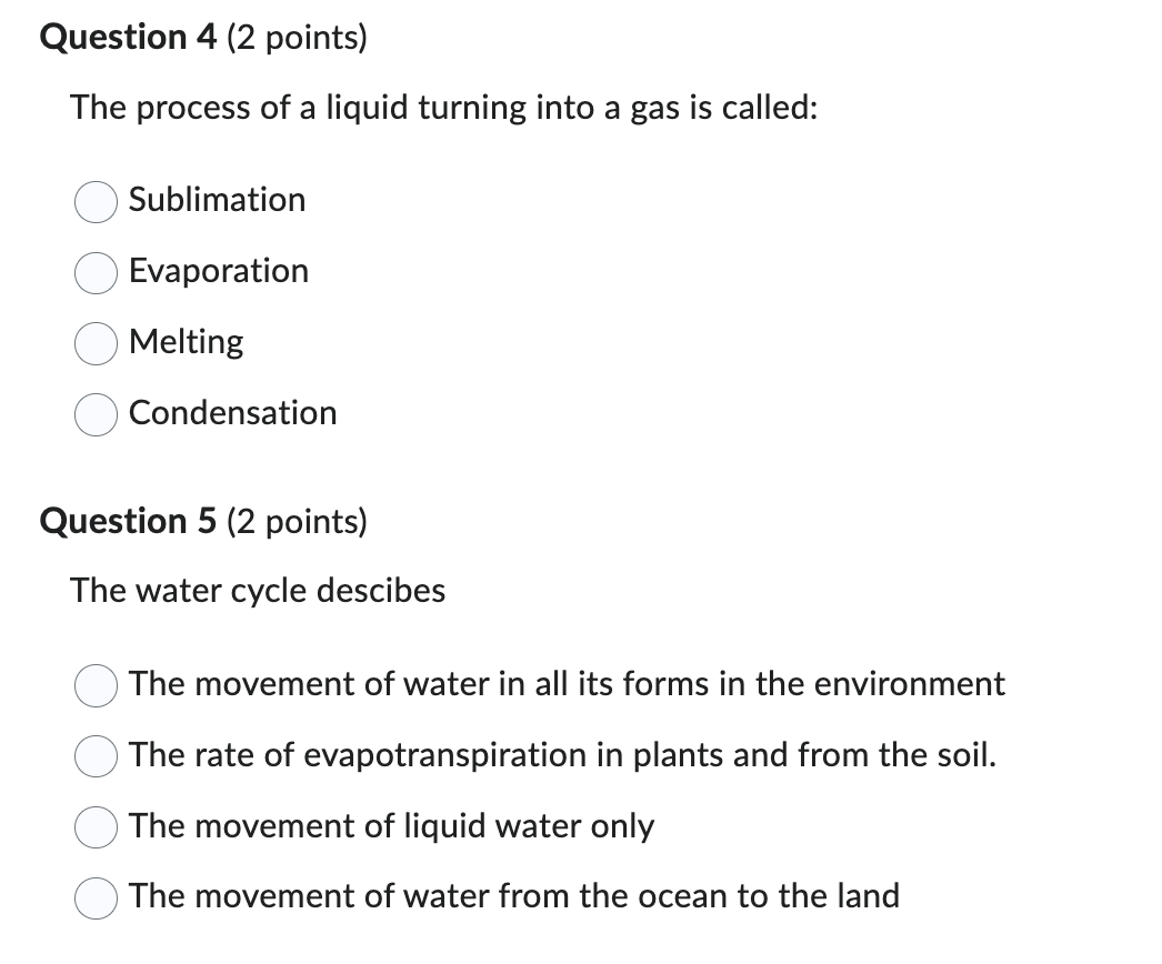 Solved Dew will form on the grass when: The air temperature | Chegg.com