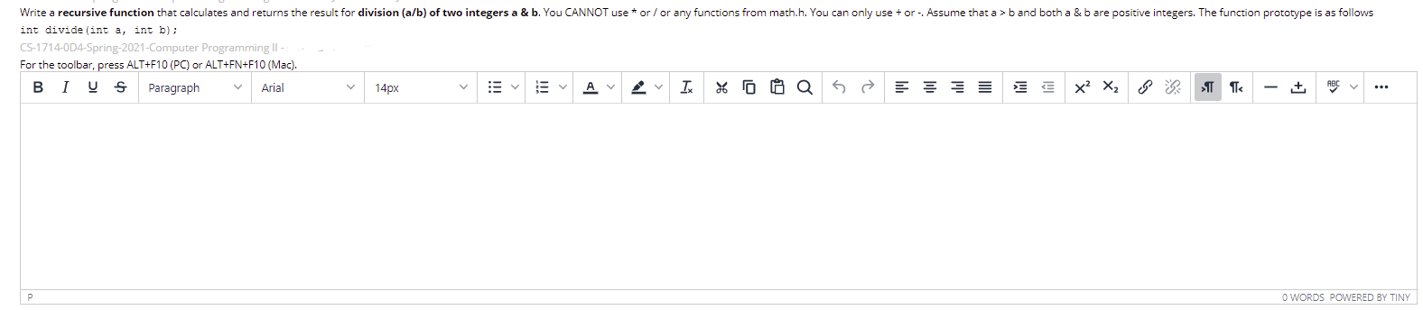 Solved Write a recursive function that calculates and | Chegg.com
