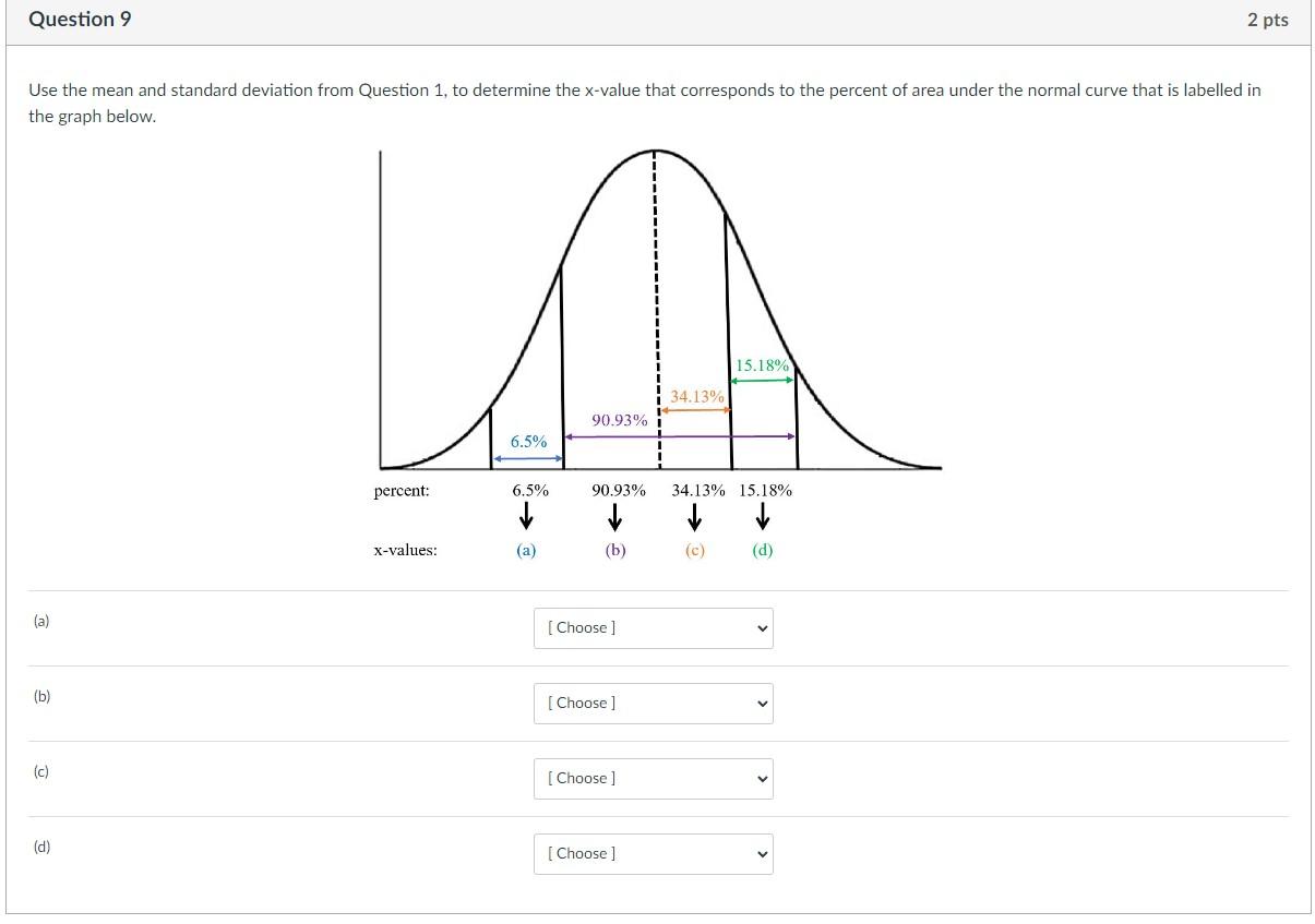 6 5 13 8 standard deviation