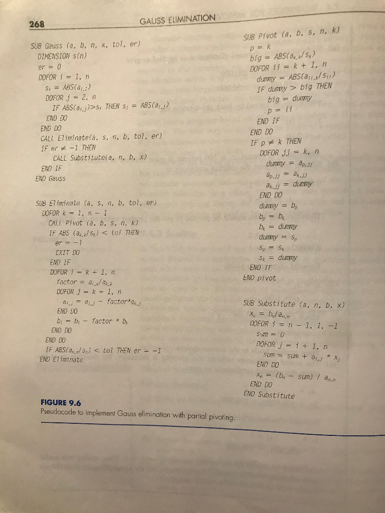 Solved Solve System Of Equations Using Gauss Elimination Chegg Com