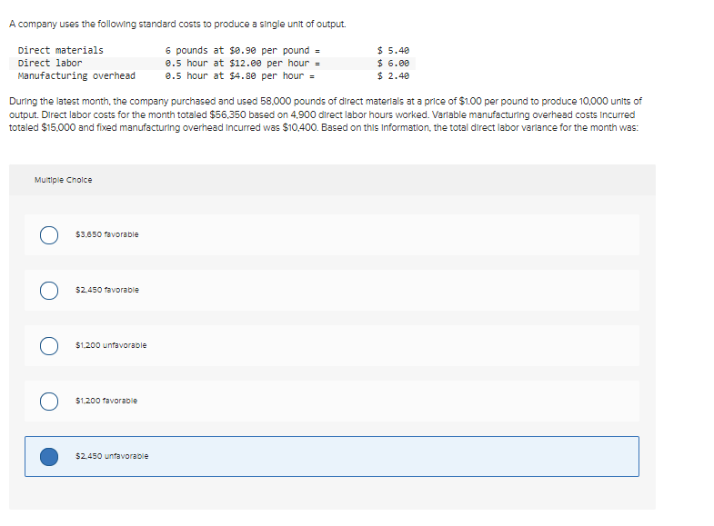 Solved Multiple Choice 243,000 pounds. 240,000 pounds. | Chegg.com