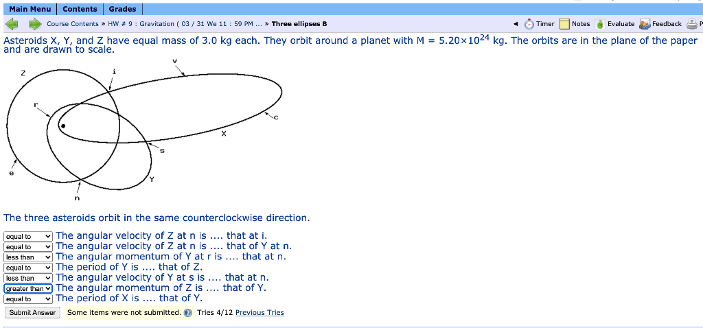 Solved Main Menu Contents Grades Course Contents >> HW #9: | Chegg.com