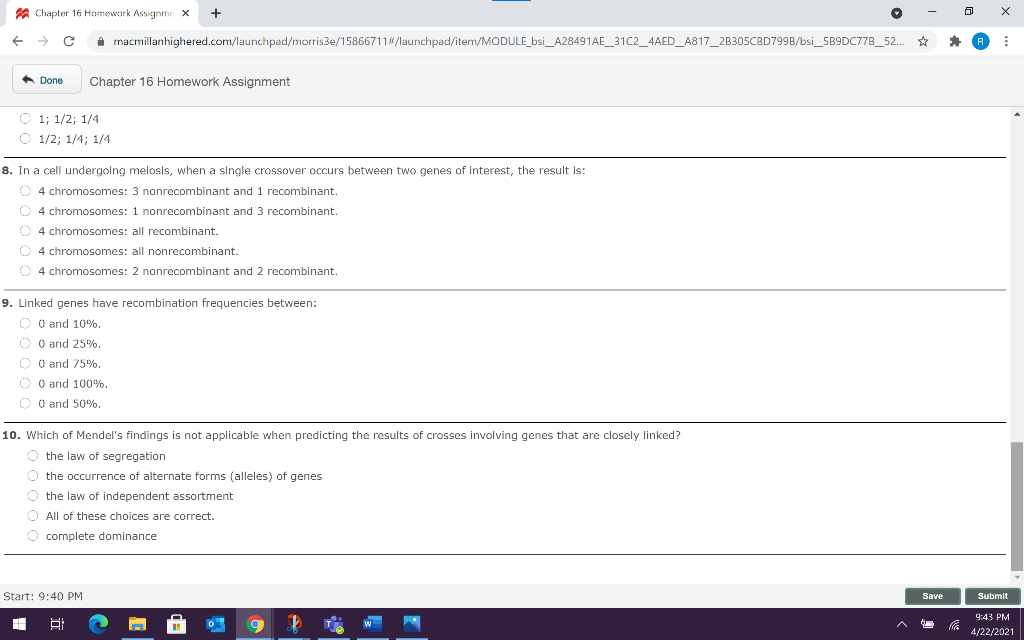 Solved FA Chapter 16 Homework Assignme X + х C | Chegg.com