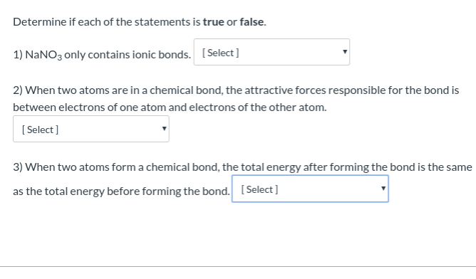 Solved Determine If Each Of The Statements Is True Or Fal Chegg Com