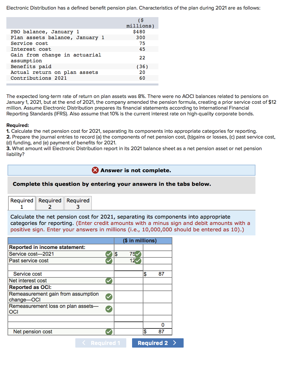 Electronic Distribution has a defined benefit pension
