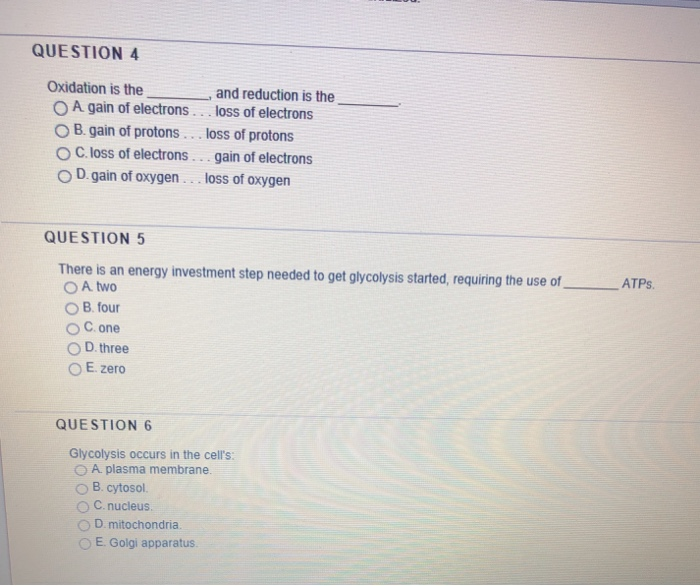 Solved QUESTION1 Which of the following options lists the | Chegg.com